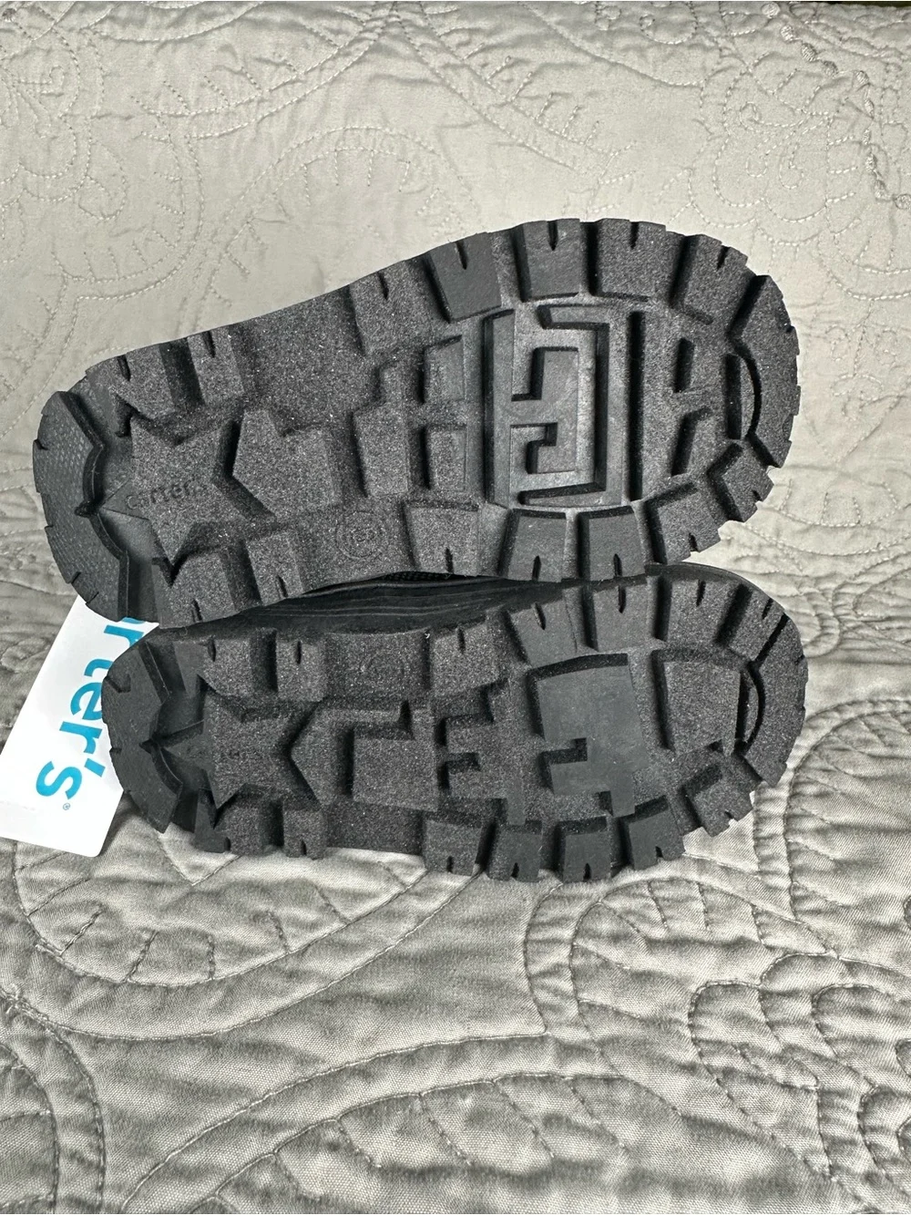 Carter’s Toddler Boys Black Burma Hiking Boots NWT Size Toddler 6